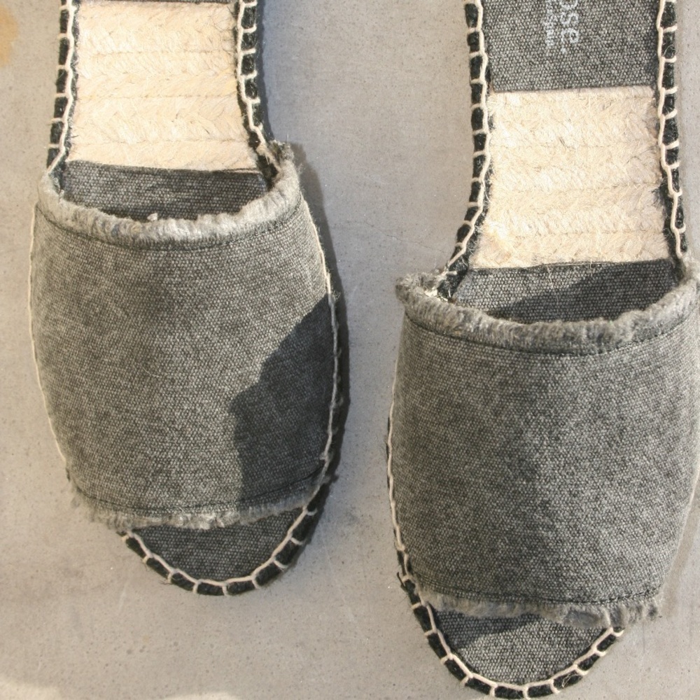 Espadrilles from Spain.  mint & rose NIB